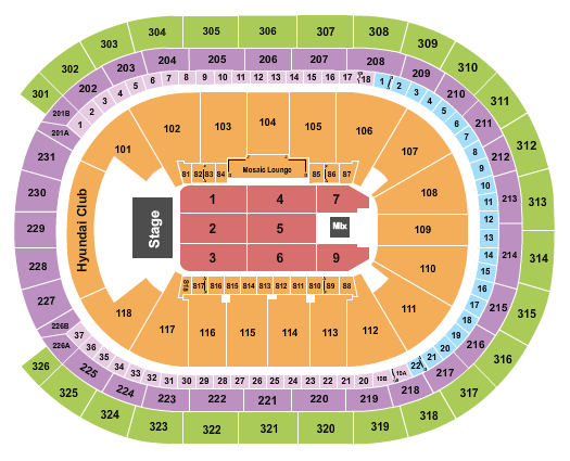 UBS Arena Pentatonix Seating Chart
