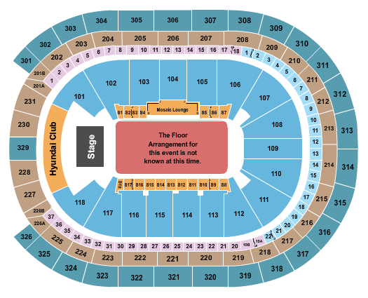 UBS Arena Pentatonix Seating Chart